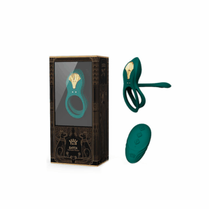 Anillo Vibrador de Lujo Bayek Turqoise Green